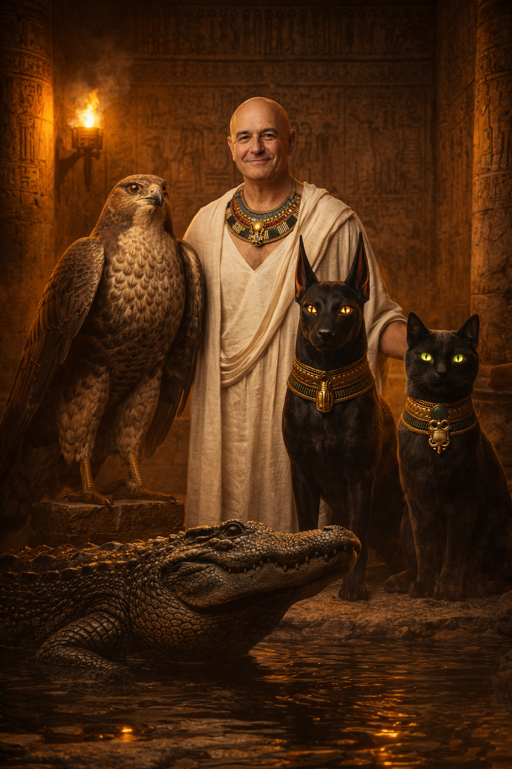 Os animais sagrados do Egito