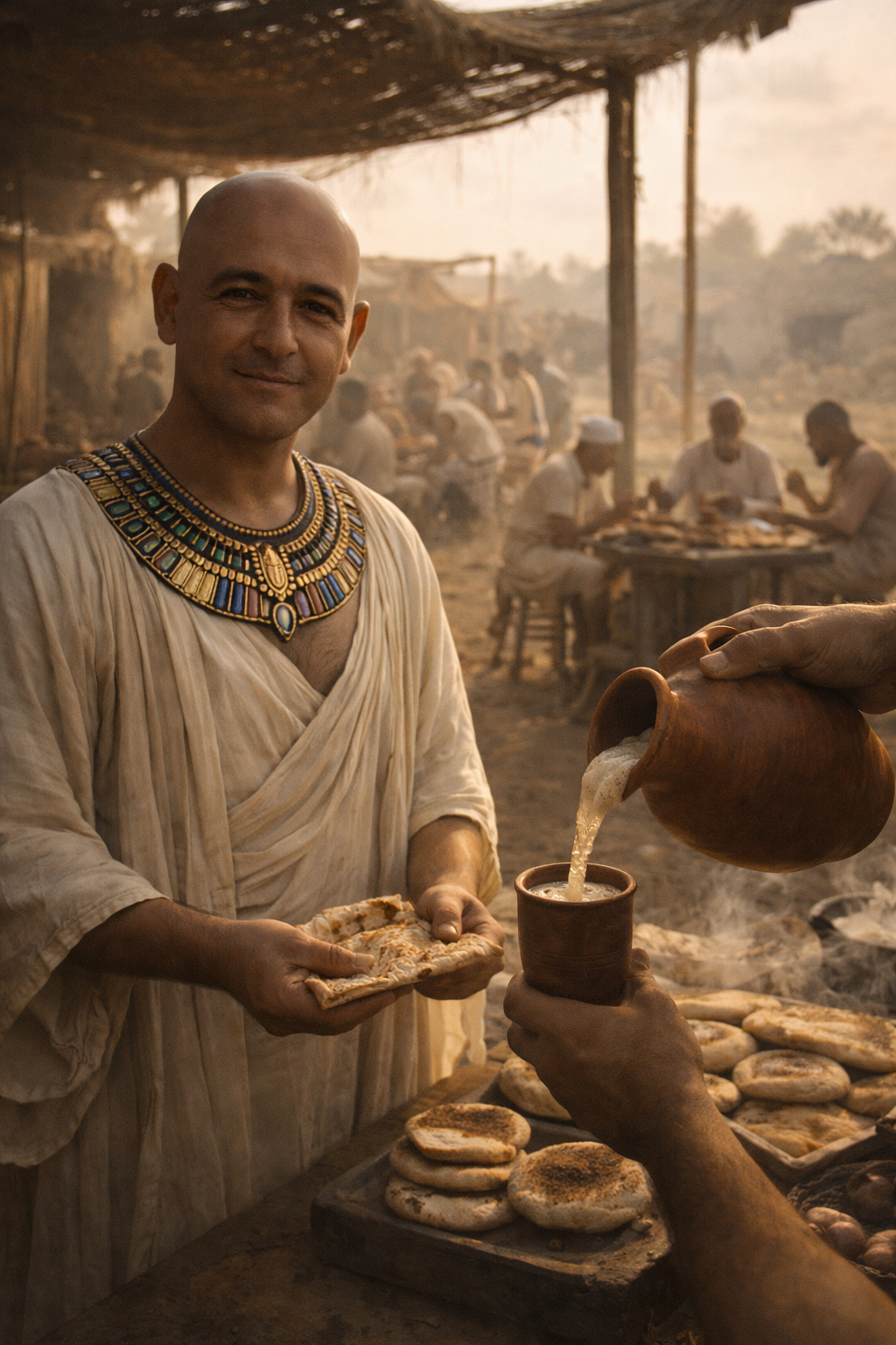 A comida egípcia