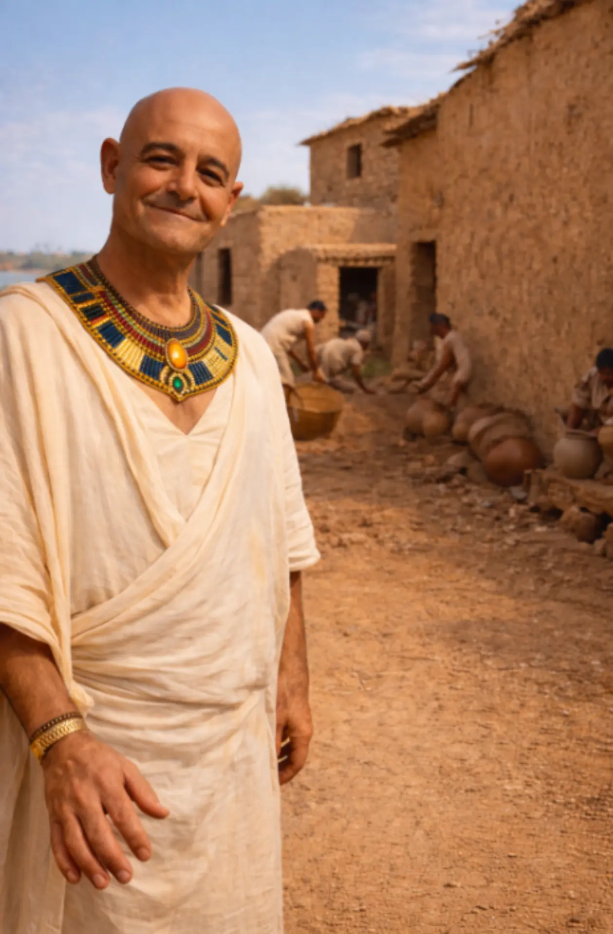Como vivia o povo egípcio